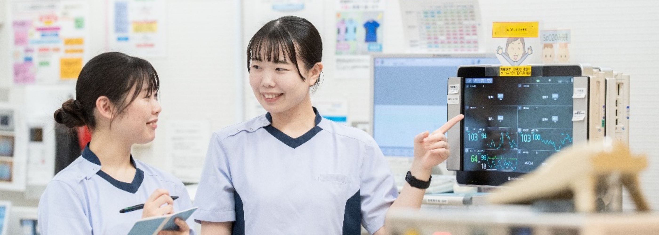 先輩がしっかり新人をサポート！新人看護師の支援体制