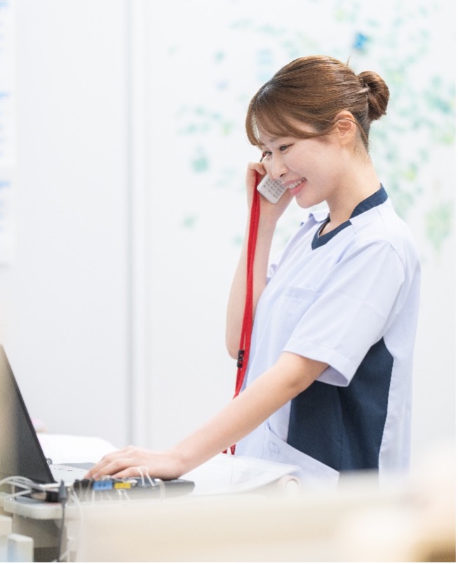 先輩看護師へインタビュー