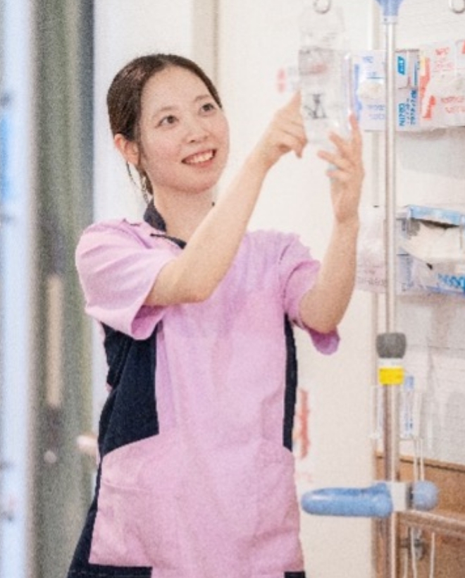 先輩看護師へインタビュー